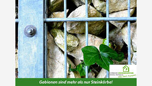 Gabionenmauer - mehr als ein aufgerichteter Steinkorb
