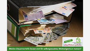 Steuervorteile für Personen mit selbstgenutztem Wohneigentum