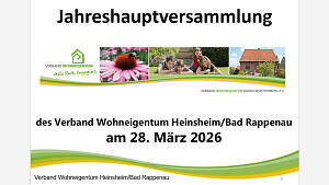 Jahreshauptversammlung