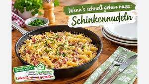 Schinkennudeln