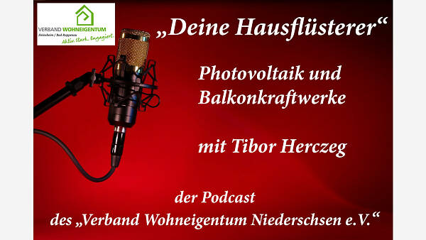 Themenbild: "Deine Hausflüsterer": "Über Photovoltaik und Balkonkraftwerke" Themenbild: "Deine Hausflüsterer": "Über Photovoltaik und Balkonkraftwerke"