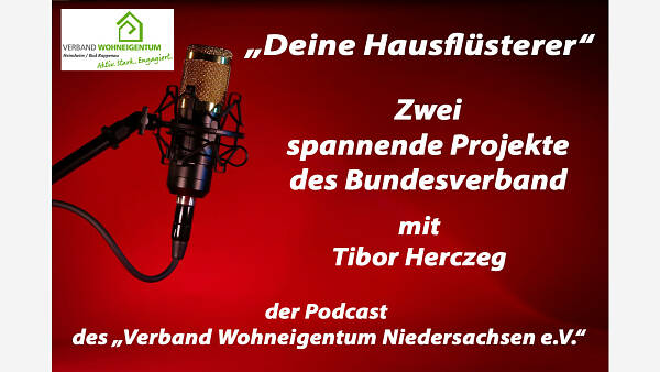 Themenbild: Podcast: "Deine Hausflüsterer" Themenbild: Podcast: "Deine Hausflüsterer"