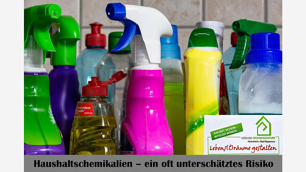 Themenbild: Haushaltschemikalien - ein oft unterschätztes Risiko Themenbild: Haushaltschemikalien - ein oft unterschätztes Risiko