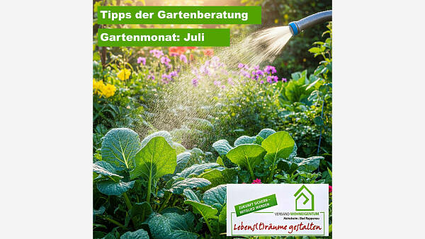 Themenbild: Gartenmonat: Juli