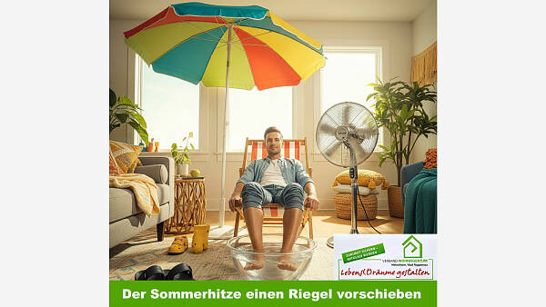Themenbild: Der Sommerhitze einen Riegel vorschieben Themenbild: Der Sommerhitze einen Riegel vorschieben