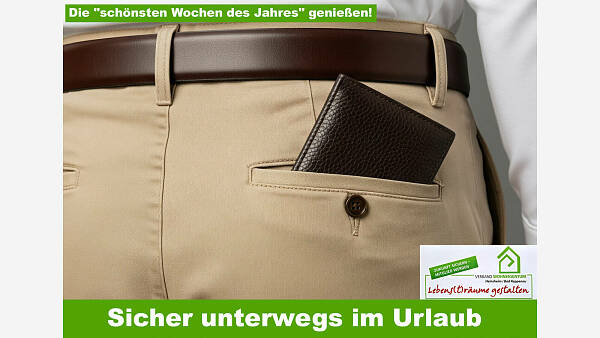 Themenbild: Sicher unterwegs im Urlaub Themenbild: Sicher unterwegs im Urlaub