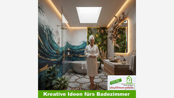 Themenbild: Kreative Ideen fürs Badezimmer Themenbild: Kreative Ideen fürs Badezimmer