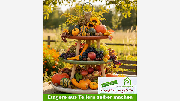 Themenbild: Schritt für Schritt: Etagere aus Tellern selber machen Themenbild: Schritt für Schritt: Etagere aus Tellern selber machen