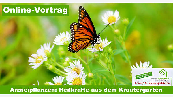 Themenbild: Online-Vortrag: "Arzneipflanzen: Heilkräfte aus dem Kräutergarten" Themenbild: Online-Vortrag: "Arzneipflanzen: Heilkräfte aus dem Kräutergarten"