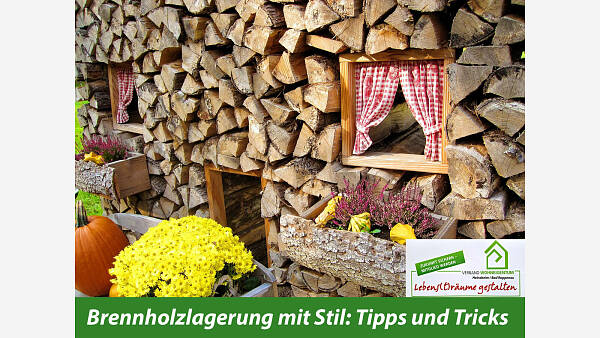 Themenbild: Brennholz - mehr als nur Feuerholz: Kreative Lagerideen für Ihr Zuhause