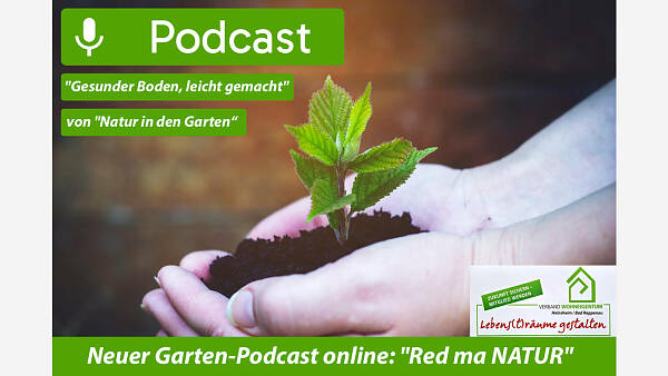 Themenbild: Neuer Garten-Podcast online: "Red ma NATUR"