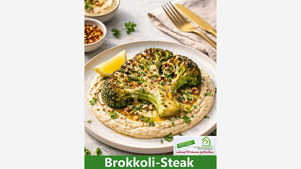 Themenbild: Plant-based Genuss: Brokkoli-Steak