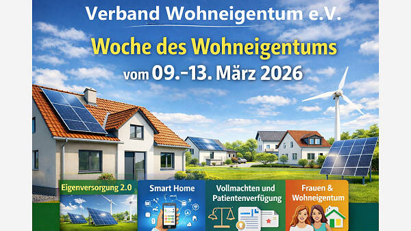 Themenbild: "Online-Woche fürs Wohneigentum"