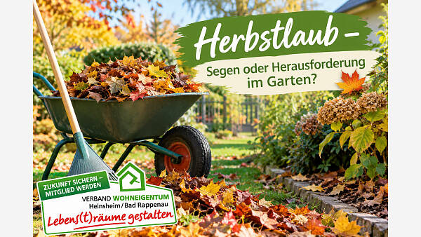 Themenbild: Herbstlaub - Segen oder Herausforderung im Garten?