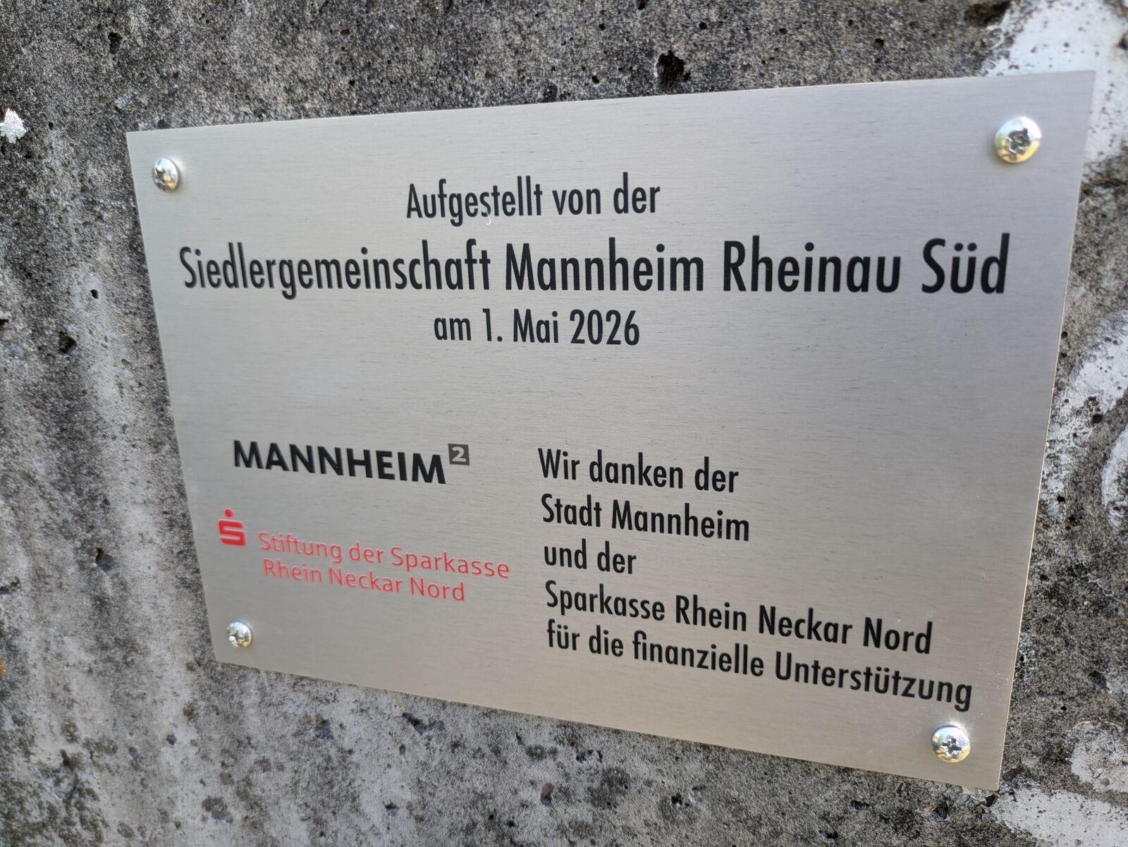 Sponsorenschild