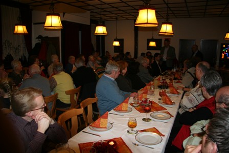 Fotos von der Spendenübergabe anlässlich des Helferessens am 25. Januar 2008