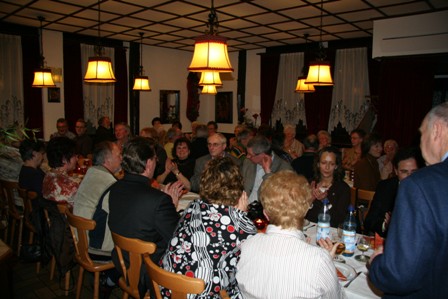 Fotos von der Spendenübergabe anlässlich des Helferessens am 25. Januar 2008