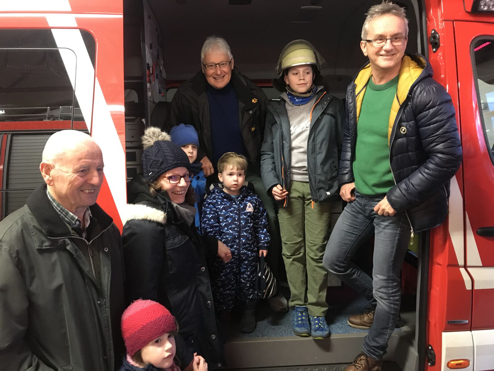 Führung im Feuerwehrhaus St. Johannis