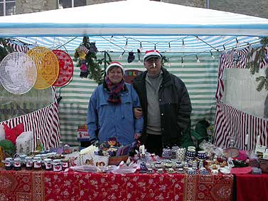 Fam. Gutzke auf Weihnachtsmarkt