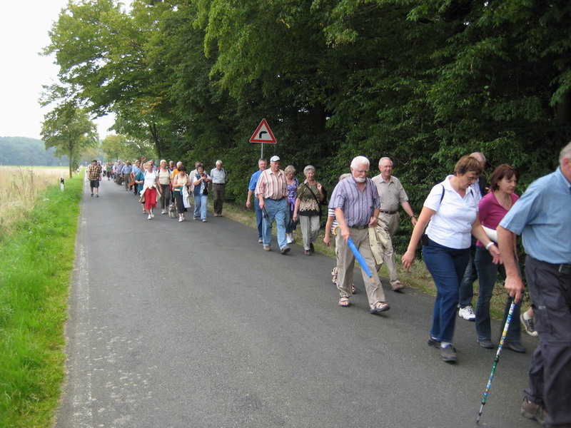 Straßenwanderung