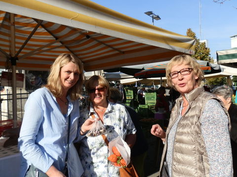 Auf dem Markt in Graz