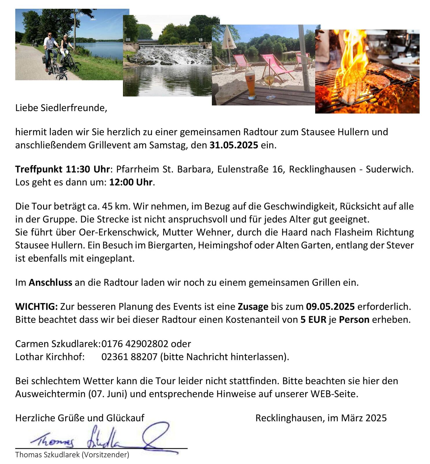 Beilage April 2025, Radtour