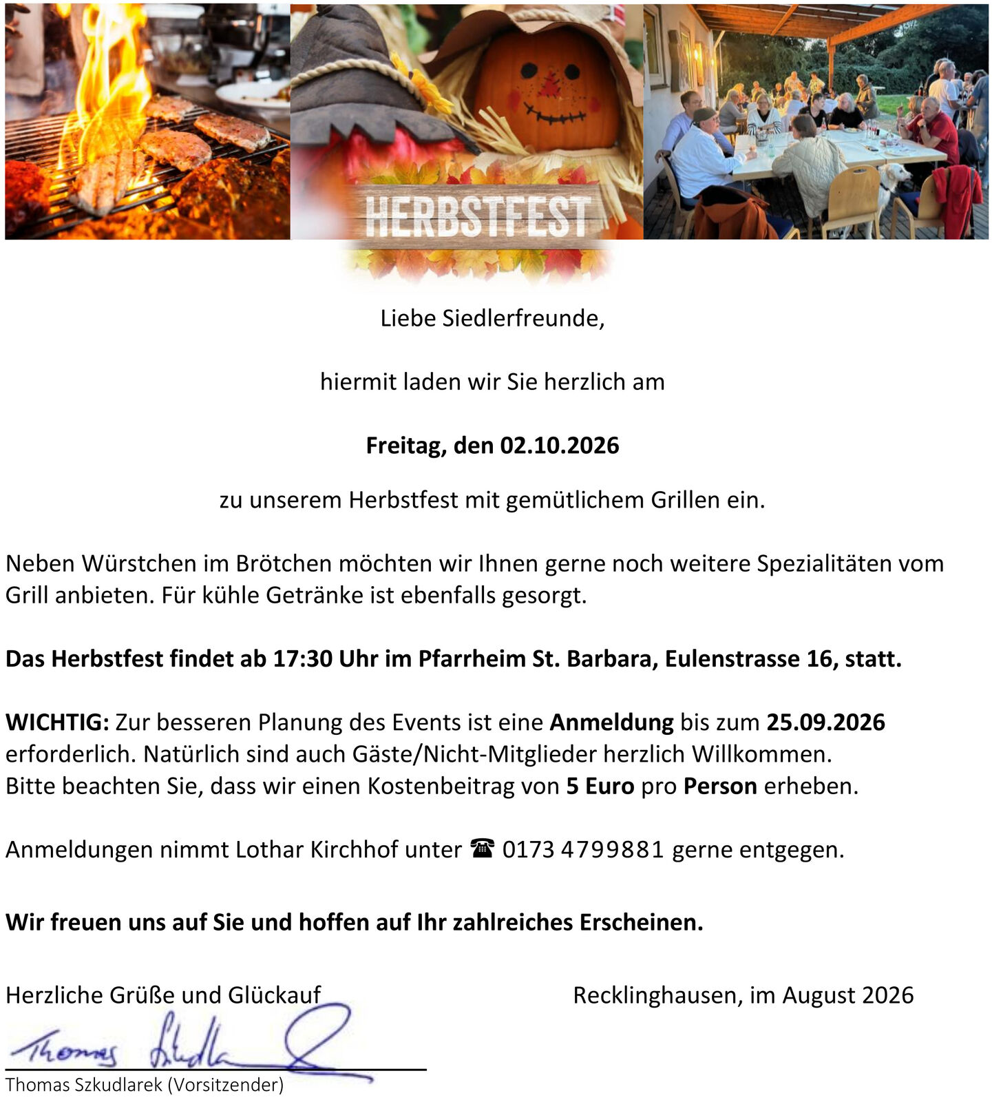 Herbstfest 2026
