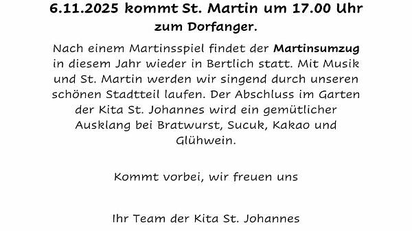 Themenbild: Kita St.Johannes-Martinus