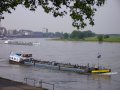 Rheinschleife bei Uerdingen mit dem Bayerwerk im Hintergrund