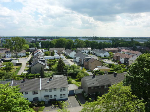 Siedlung von oben