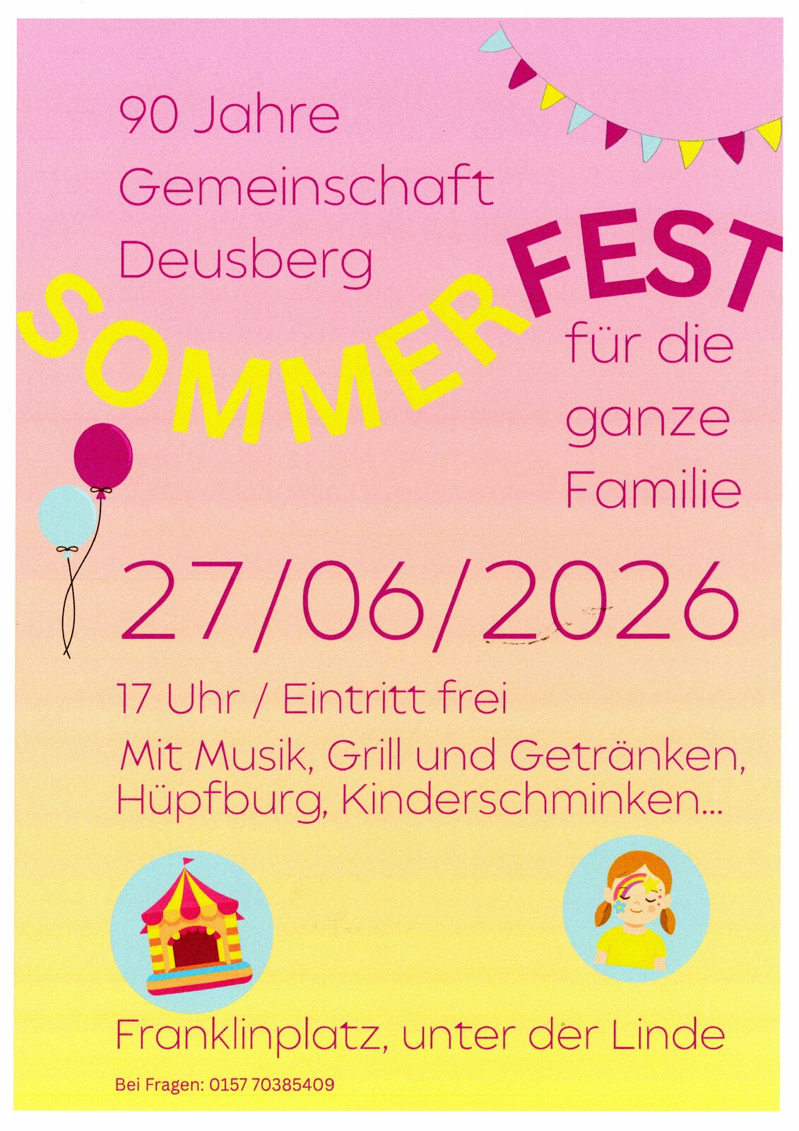 Sommerfest 2026