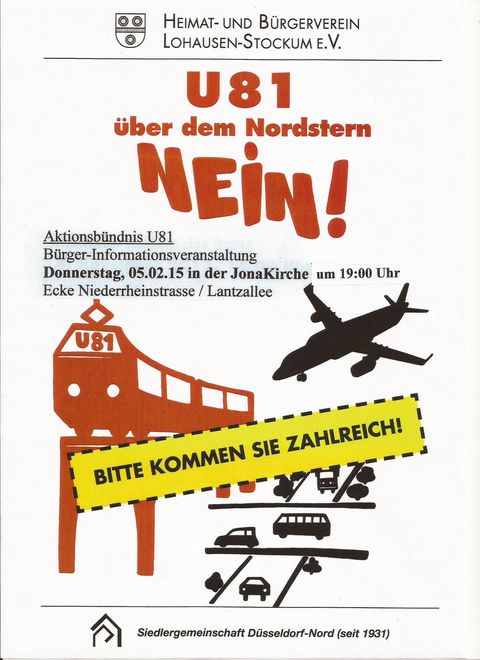 U81 Hochbahn ? Nein !