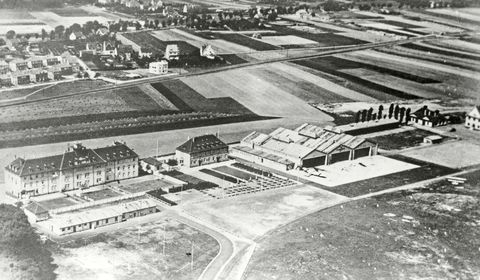 Flughafen-Luftbild 1927