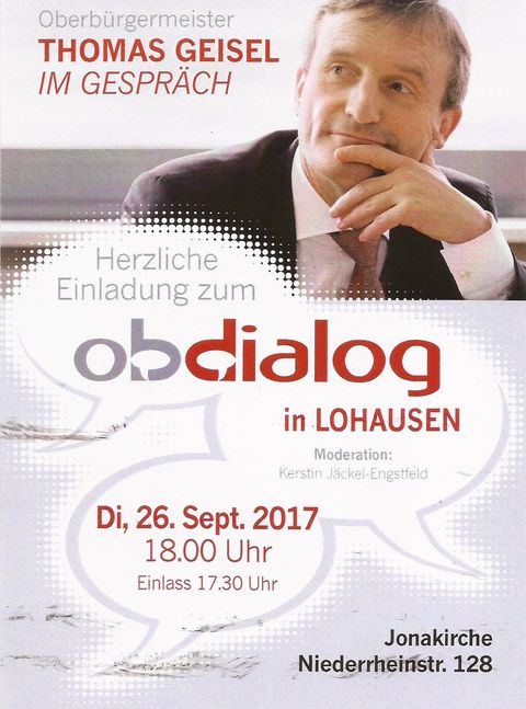 OB-Dialog in Lohausen