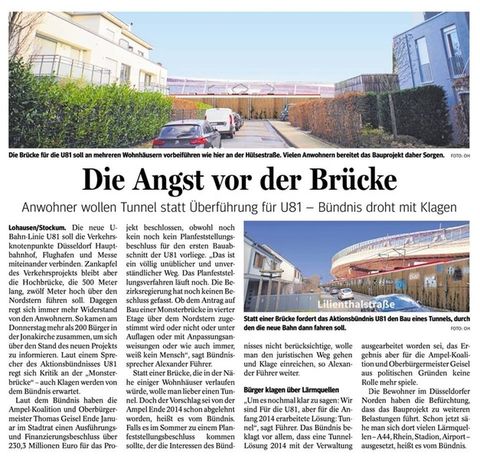 Angst vor der Brücke