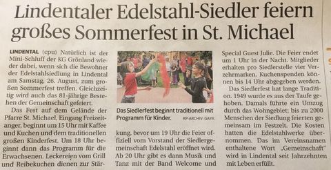 Siedlerfest 2017