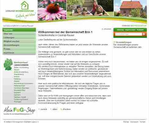 Unsere Webseite