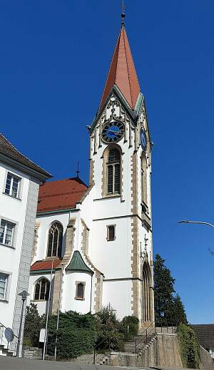 Gailingen Kirche Juli 2023