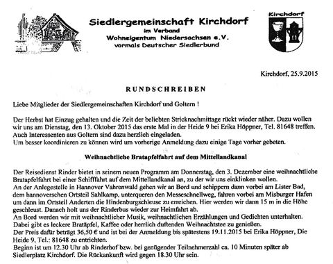 Bratapfelfahrt