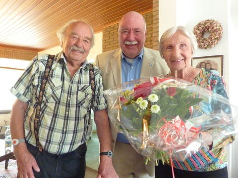 Eiserne Hochzeit Arnim und Hanni Klein