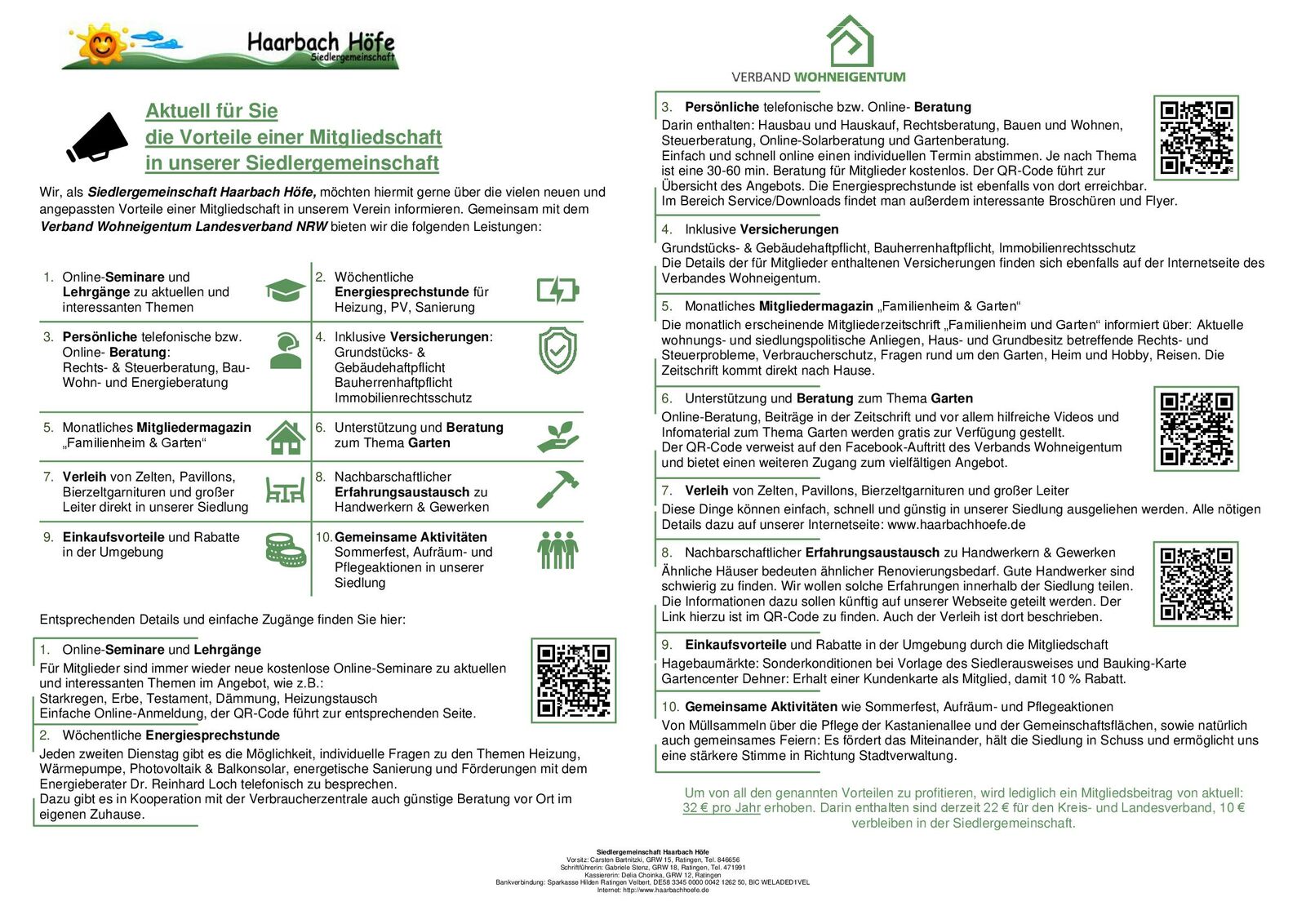 Mitglieder Info