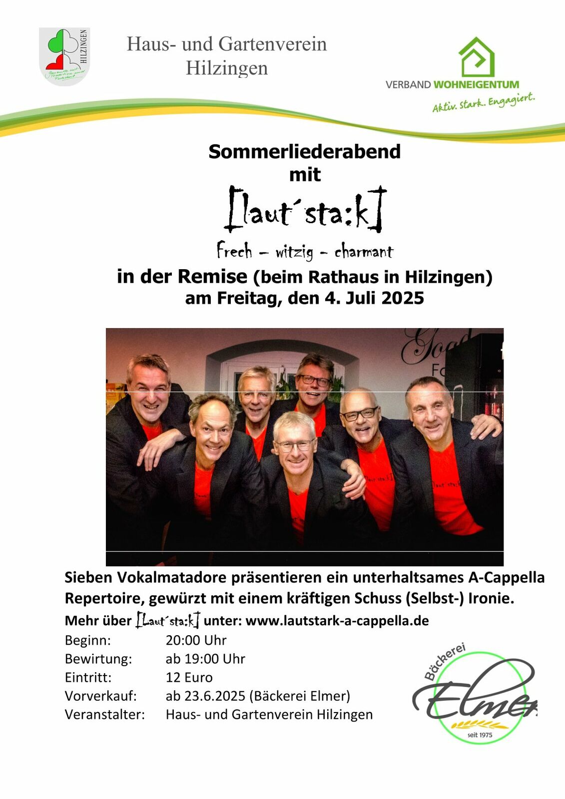 Sommerliederabend 2025