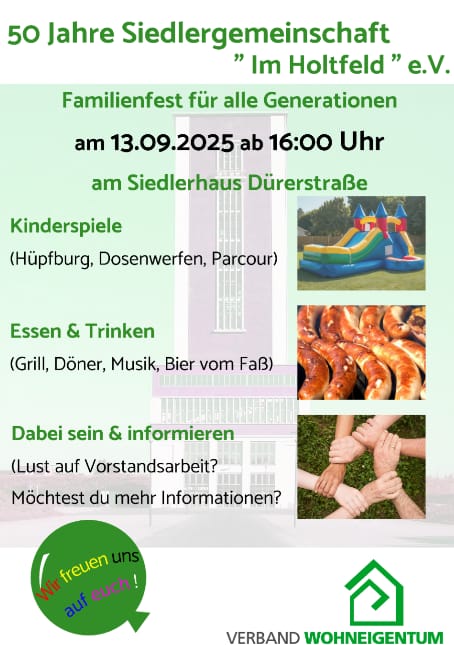 Plakat Jubiläumsfest