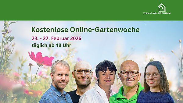 Themenbild: Online Gartenwoche