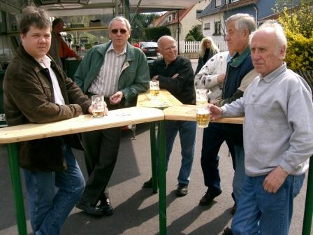 Peter, Alfred, Helmut, Horst und Gerhard