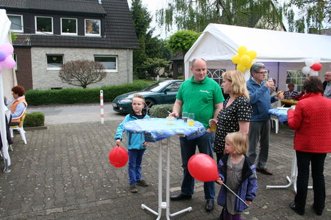 Maibaum aufstellenn