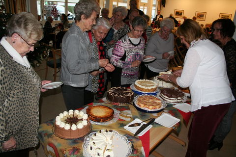 Kuchenausgabe