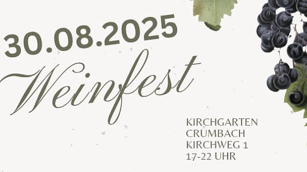 Themenbild: Einladung Weinfest Themenbild: Einladung Weinfest