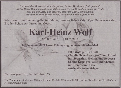 Karlheinz Wolf