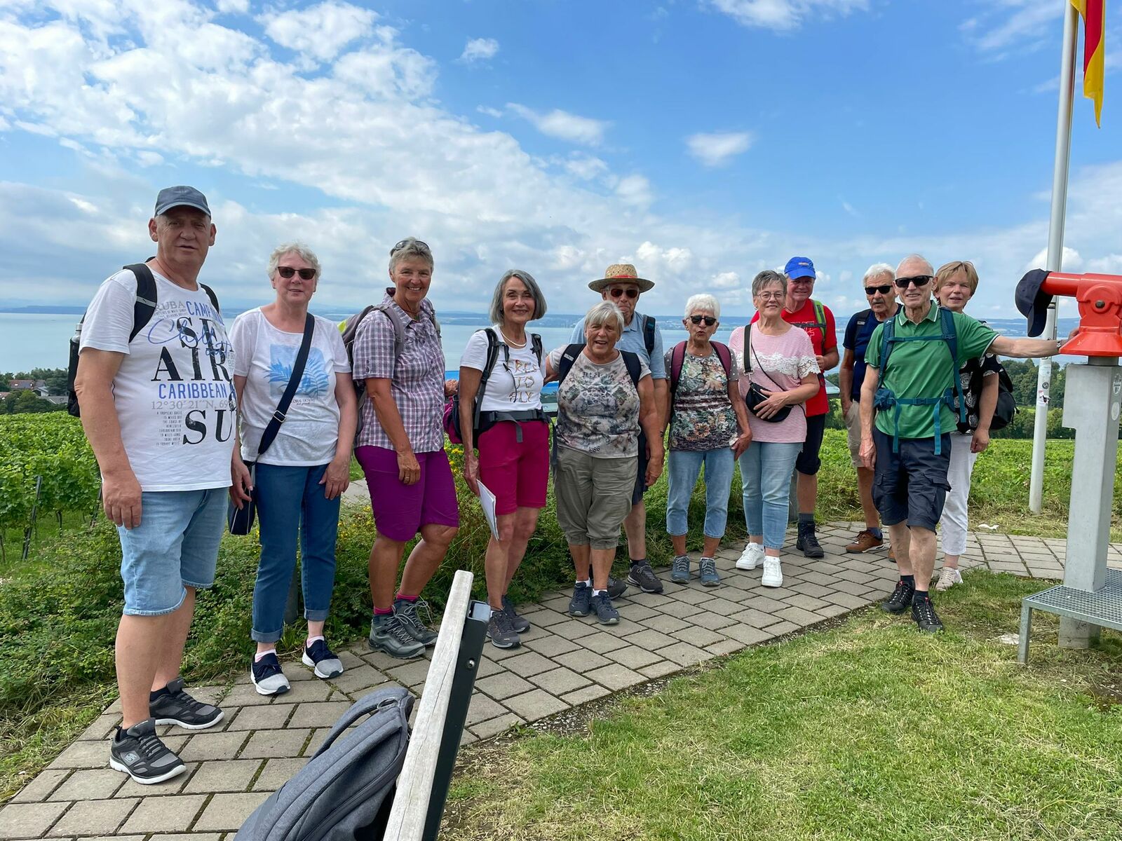 Gruppenbild Boule-Ausflug 2024